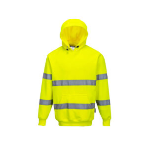 SweatShirt with high visibility hood